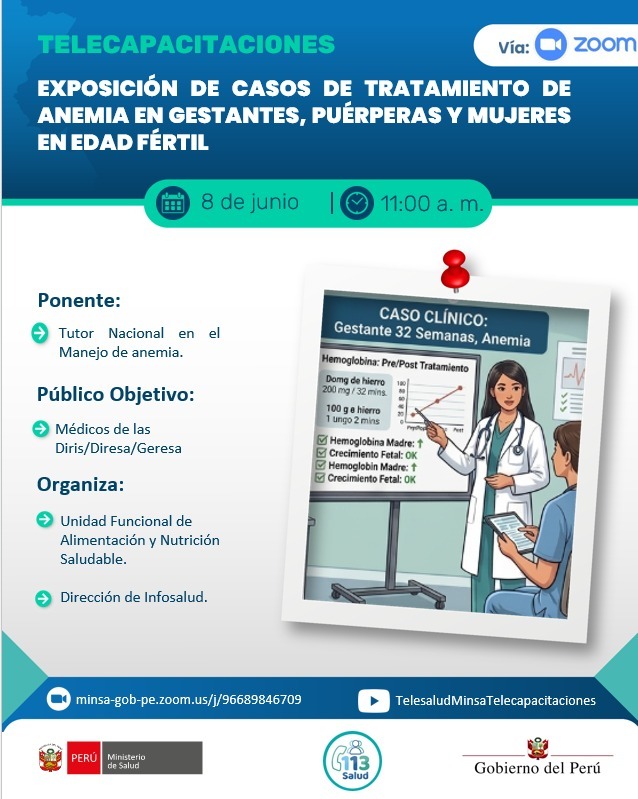 EXPOSICIÓN DE CASOS DE TRATAMIENTO DE ANEMIA EN GESTANTES, PUÉRPERAS Y MUJERES EN EDAD FÉRTIL